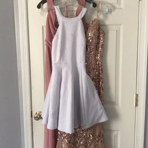 White homecoming dress